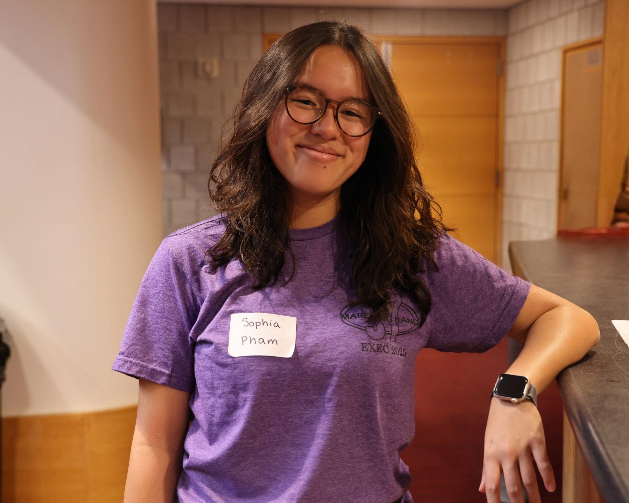 Student Conductor Sophia Pham