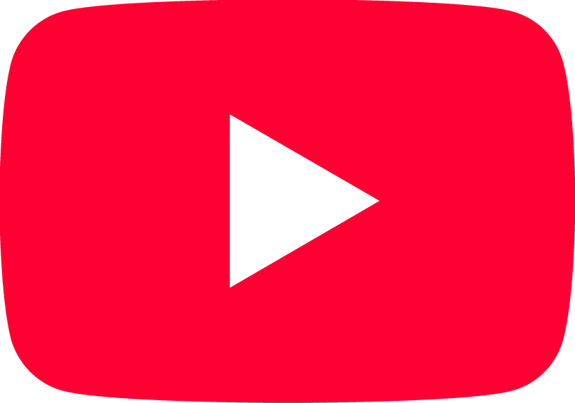 YouTube logo, to our YouTube channel